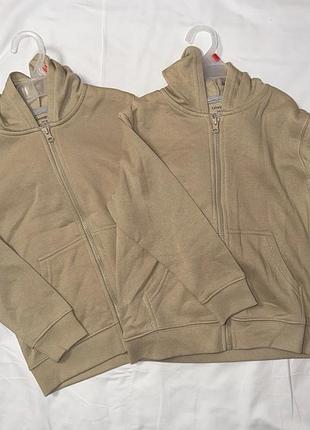 Кофта для хлопчика george на флісі, бежева, розмір 6 років
