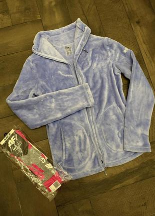 Кофта жіноча roxy флісова блакитна для катання на лижах