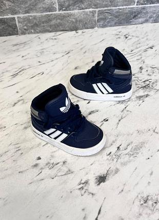 Кросівки дитячі adidas високі сині