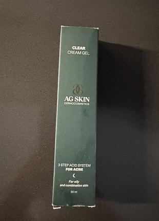Ag skin cream gel
