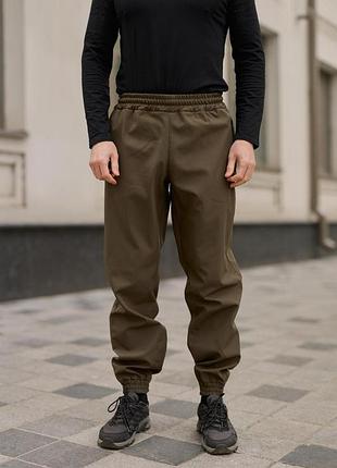 Штани чоловічі soft shell "basic" intruder хакі