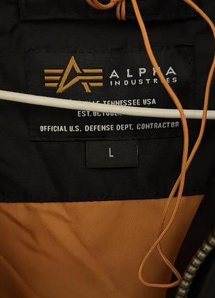 Куртка alpha industries ma-1 d-tec p l оригинал 2