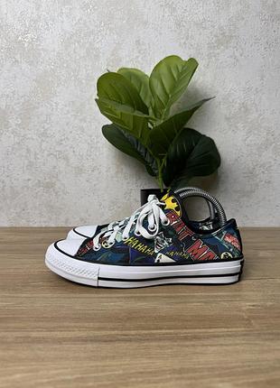 Жіночі кеди converse x batman розмір 37,5