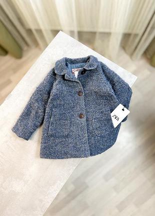 Пальто zara 3-4р