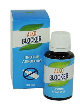 Alko blocker - капли от алкоголизма (алко блокер)