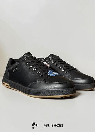 Кросівки чоловічі skechers cavell sparkman 210944 blk чорні