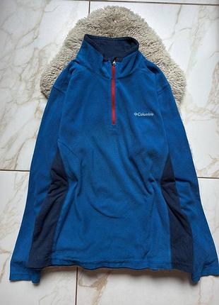 Чоловіча легенька кофта фліска від columbia 1/2 zip