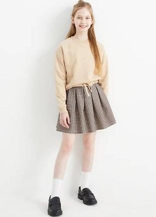 Класна тепла спідниця бренду matalan, на 9 років, 3% вовни
