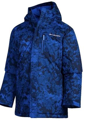 Куртка зимова утеплена columbia alpine free fall ii jacket синя розмір м