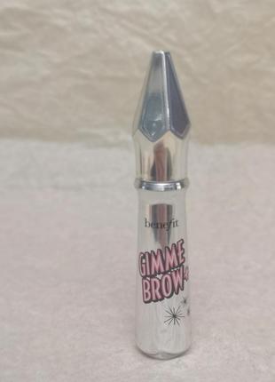 Гель-фібра для брів benefit gimme brow + volumizing eyebrow gel у відтінку 2, 3 гр.2 фото