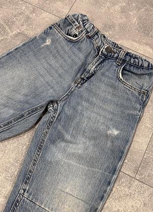 Джинси для хлопчика zara, сині, розмір 110