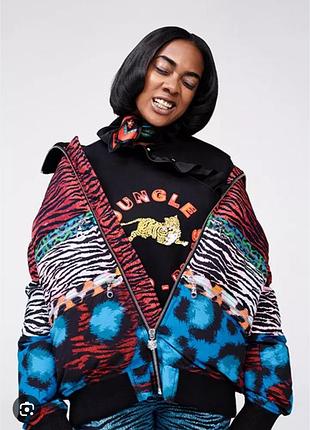 Пуховик kenzo for h&m
