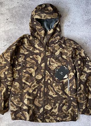Куртка arcteryx  sabre jacket carob grottoflage gore-tex l (нова) оригінал