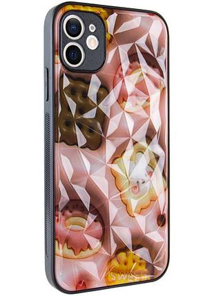 Tpu+pc чехол prisma fluffie для apple iphone 11 (6.1") sweet