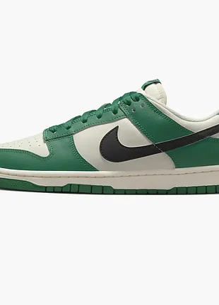 Кросівки чоловічі nike dunk low lottery green зелені