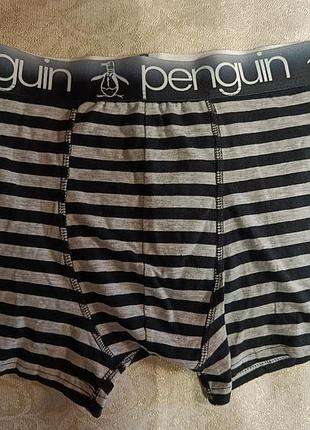 Труси боксери чоловічі смугасті original penguin, l (краще на m)