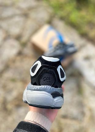Кросівки asics gel nyc black gray 4