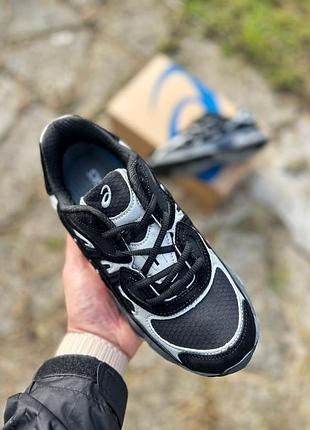 Кросівки asics gel nyc black gray 3