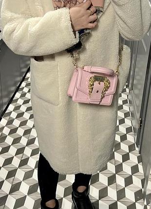 Пальто жіноче max mara teddy біле