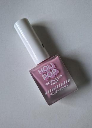Holi pop жидкие румяна для лица. корейская косметика.