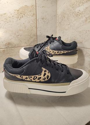 Кросівки жіночі nike court legacy lift black