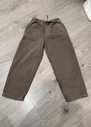Джинси для хлопчиків zara коричневі
