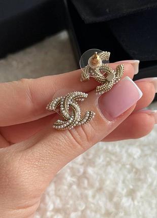Сережки ша не ль люкс 2