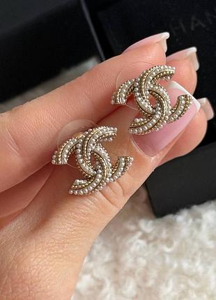 Сережки ша не ль люкс
