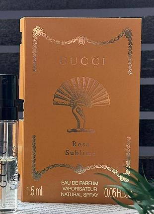 Оригінал пробник gucci rosa sublime