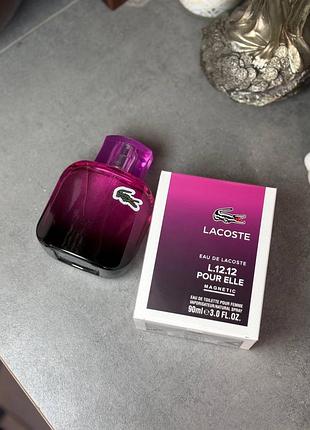 💜 lacoste l.12.12 pour elle magnetic 💜
