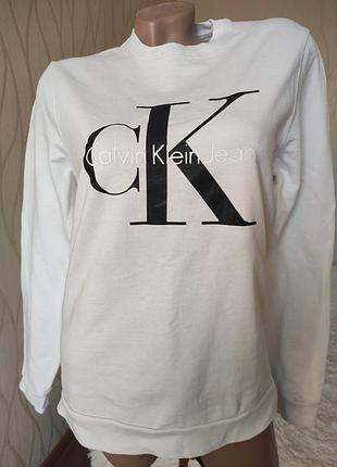 Свитпер кофта свитшот женский келвин клейн