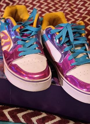Кросівки heelys на колесах, яскраві, розмір 38