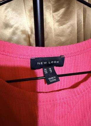 Жіночий топ new look рожевий великий розмір