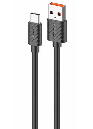 Дата кабель amaya c77 usb to type-c 3a (1m) black