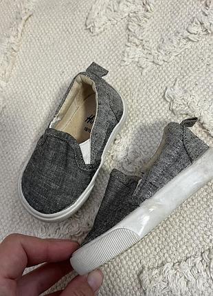 Сірі кеди h&m розмір 18/19, кеди 18р, кеди 19р