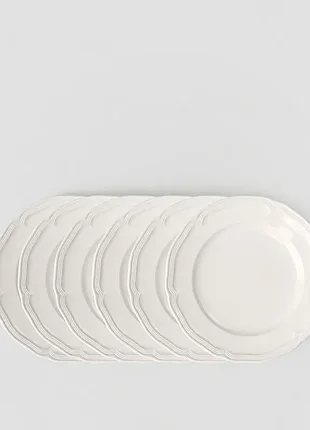 Набір десертних тарілок villeroy & boch manoir 21 см 6 шт високоякісна порцеляна 1023962640