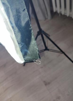 Софтбокс 50×70 см, студийный свет + 2 лампы e27 5