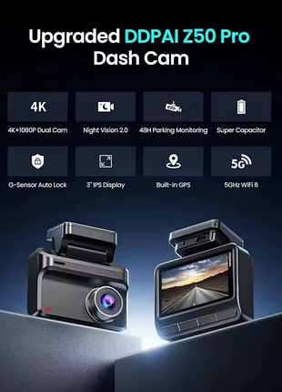 Видеорегистратор ddpai z50 pro gps 6