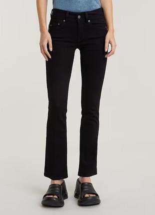 Джинси жіночі g-star raw bootcut чорні розмір 29