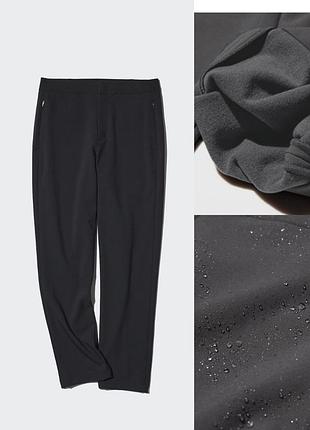 Утеплені штани на флісі uniqlo warm stretch trousers