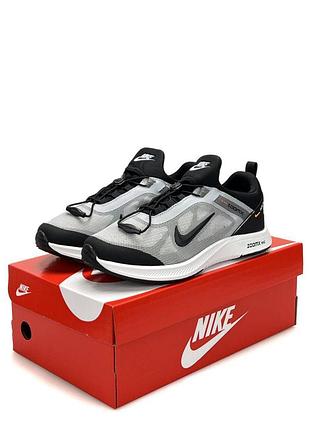 Чоловічі кросівки nike air running light grey black