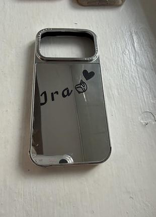 Чохол дзеркало чехол айфон case iphone 17 pro 3