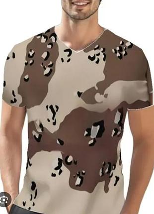 Футболка t-shirt mfh - desert 6 colour камуфляж милитари буря в пустыне 5xl