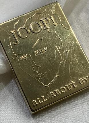 ✨🍏✨ винтажная дизайнерская брошка пин joop! «all about eve» pop art / designer parfums 1990-ти vintage