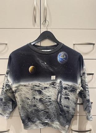 Molo monti moon traveller — стильний дитячий світшот