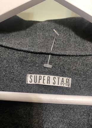 Пальто кардиган superstar 4