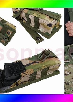 Bs итог под два best mix магазина ак одинарный закрытый мультикам (molle, итог на разгрузку, жилет, рп bas77/n