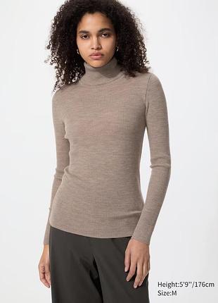 Светр гольф uniqlo меріносова вовна