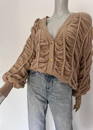Кардиган з рюшами golden days paris (one size)