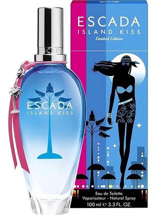 Туалетна вода пахне як island kiss limited edition 100 мл (жіночий літній фруктово-квітковий аромат, тропічний парфум) — нова в слюді у склі